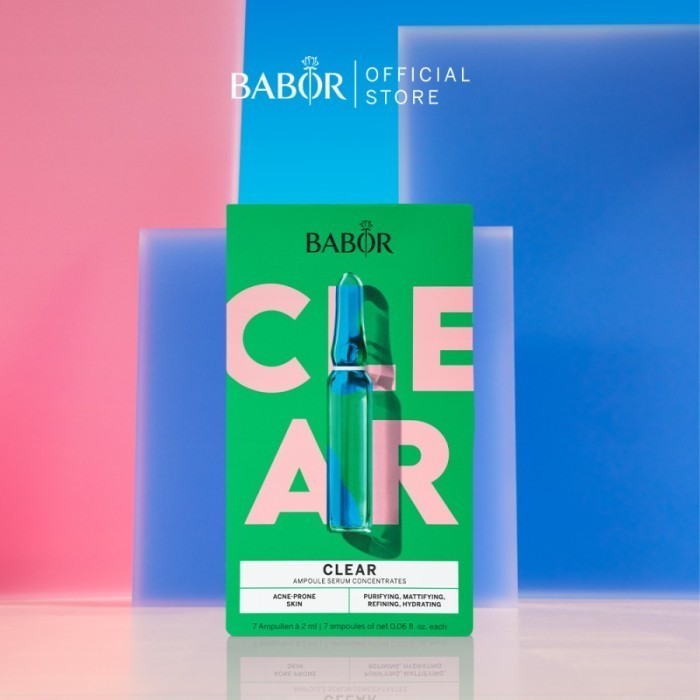 Serum BABOR POP OF COLOR CLEAR AMPOULE 7x2ml/ Babor Serum Ampoule  BBR-001