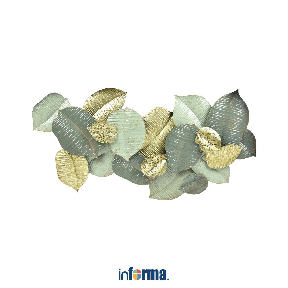 Informa 120.7X58.4 cm Hiasan Dinding Multi Leaves Sm32 Wall Decor Dekorasi Dinding Aksesoris Tembok 