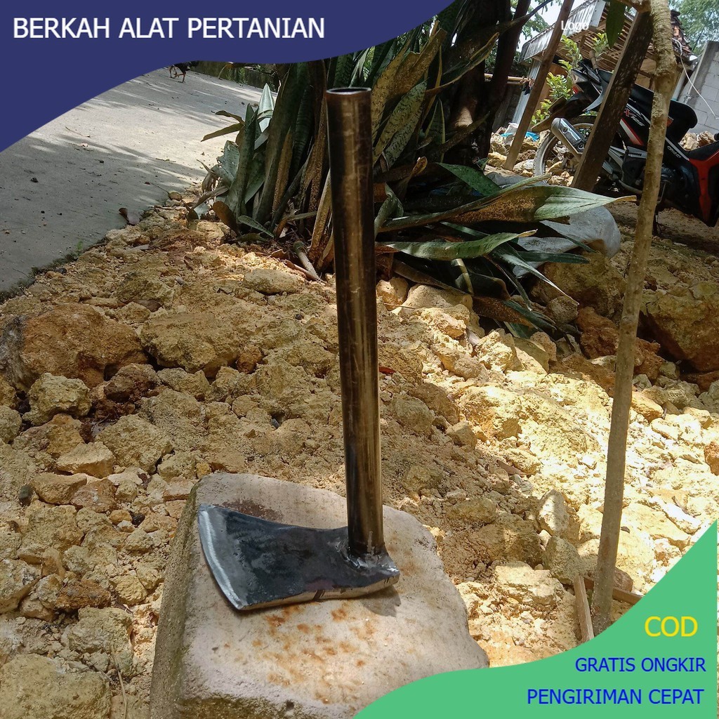 cangkul mini pacul kecil bahan baja per tebal