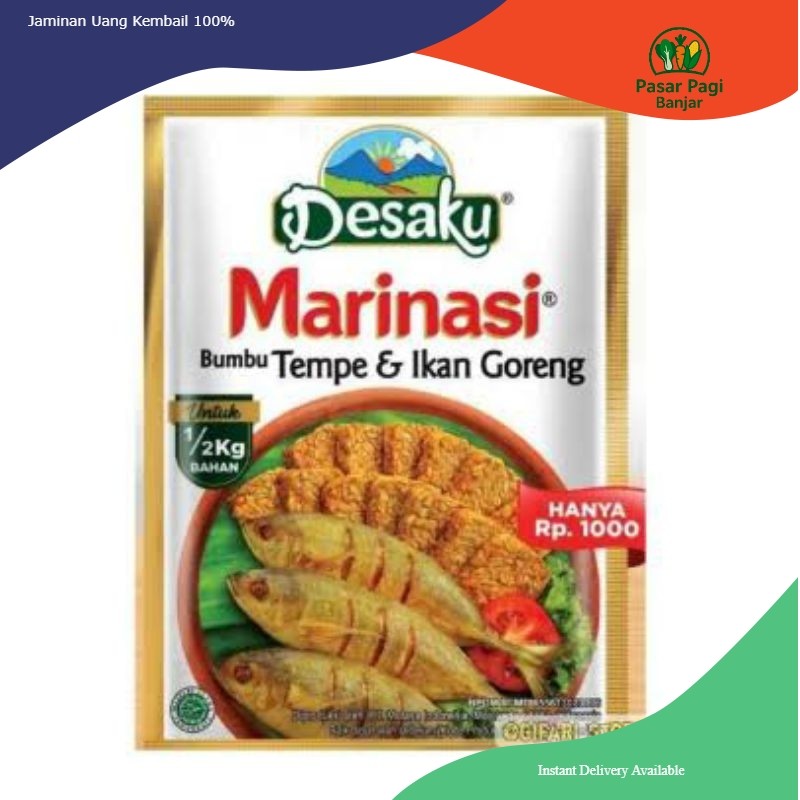 

Desaku Marinasi Bumbu Tempe Ikan dan Ayam Goreng