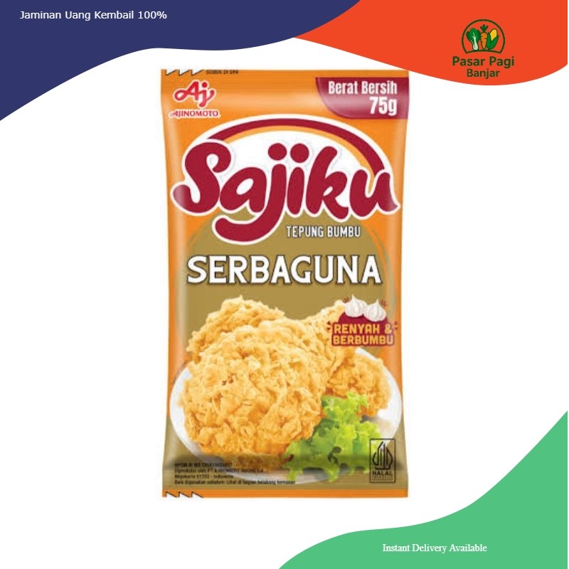 

Sajiku Tepung Bumbu Serbaguna Kemasan 75 gram