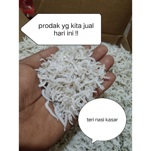 

Teri medan/teri nasi kemasan 500gr