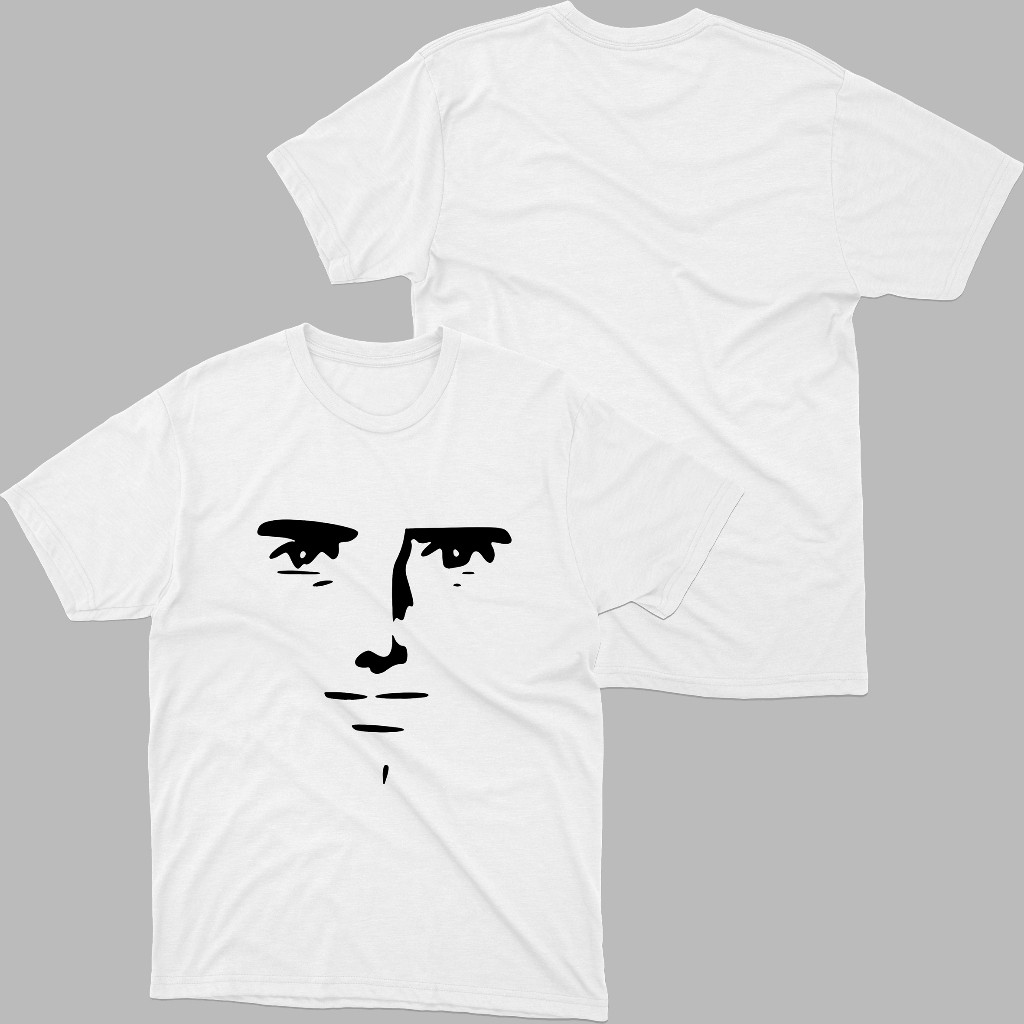 T-SHIRT Roblox Face - Kaos Meme - I Have No Enemies - Unisex Pria Wanita