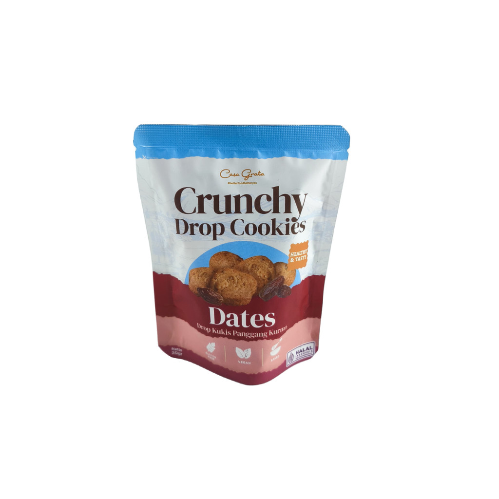 

Casa Crunchy Drop Cookies Dates 20Gr