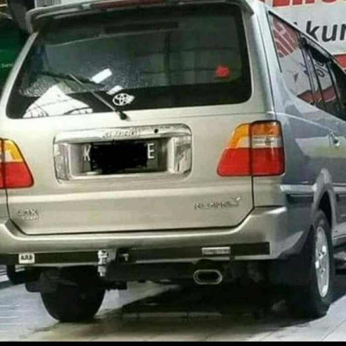 Towing Bar ARB Besi Bumper Belakang Untuk Kijang LGX