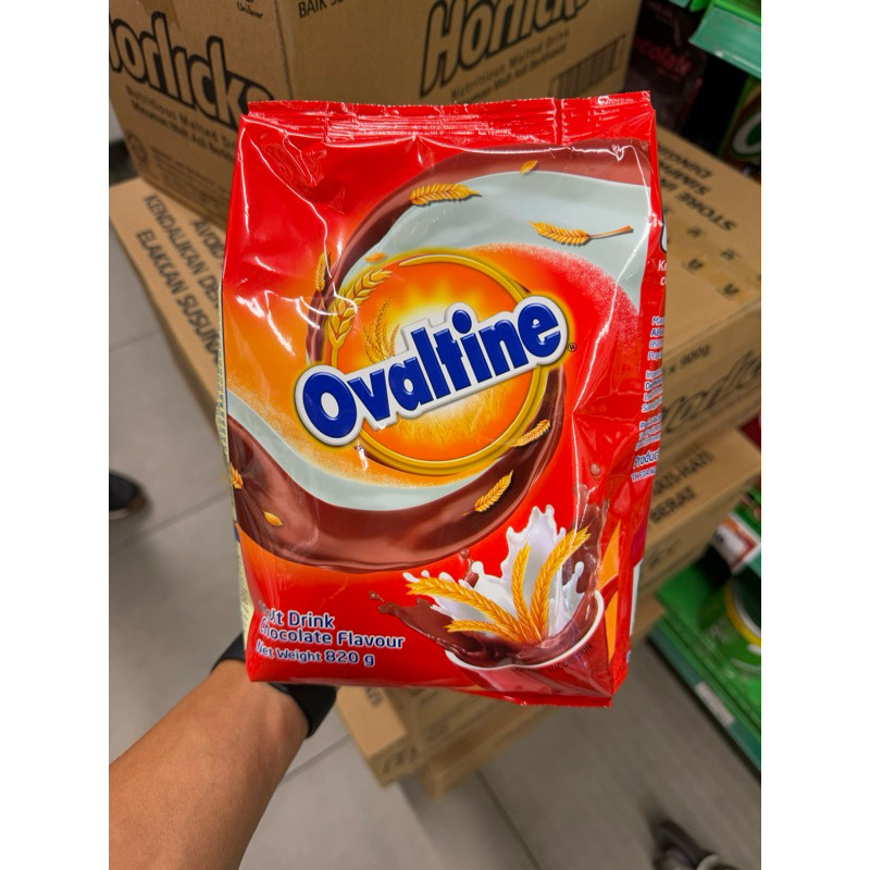 

ovaltine susu coklat chocolate flavour 820 gr