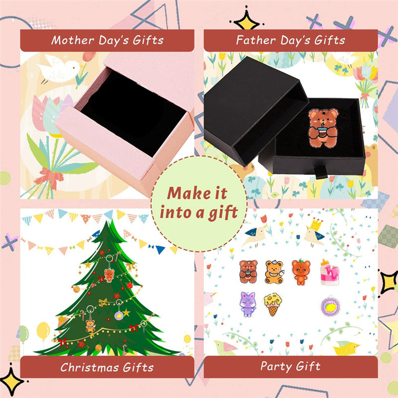 

B84B-Personalized Art With 25PCS Shrink Dinks, Crafts Plastic Sheet Set For Jewelry And Keychains, Size 20X14.5Cm