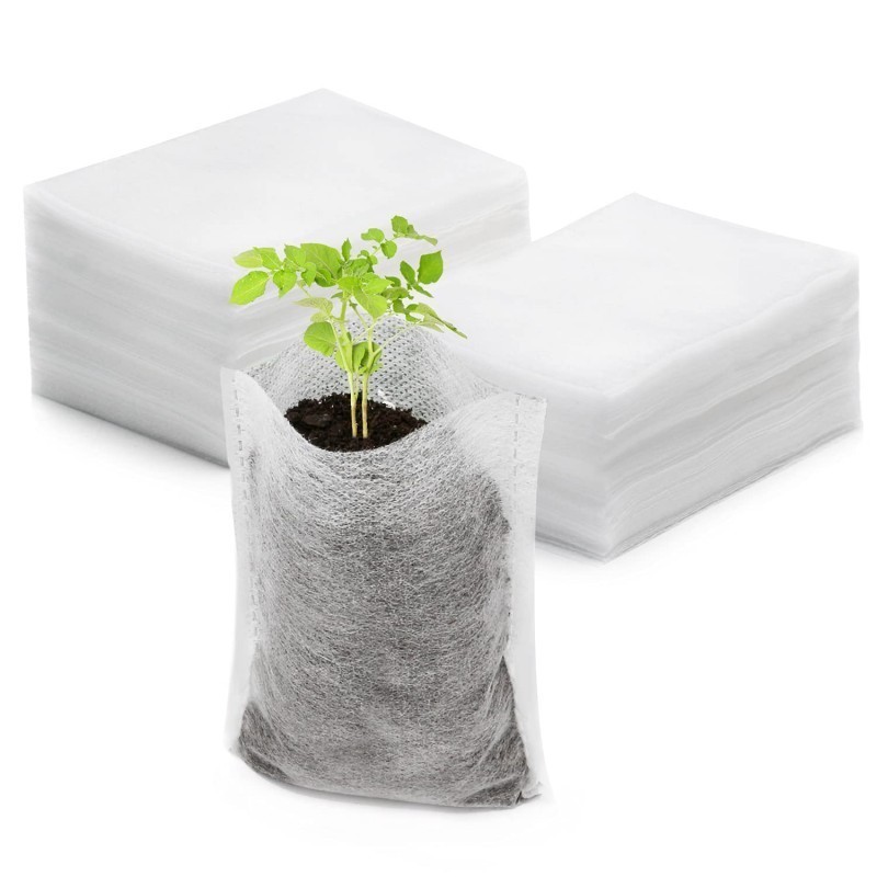 Liceriashop17 Seedling Bag 200 Lembar Polybag Semai Benih Polibag Semai Bibit Sayuran Polybag Semai