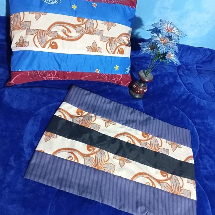 Sale paket hemat sarung bantal sambung 30ribu isi 10pcs - motif randem Tbk