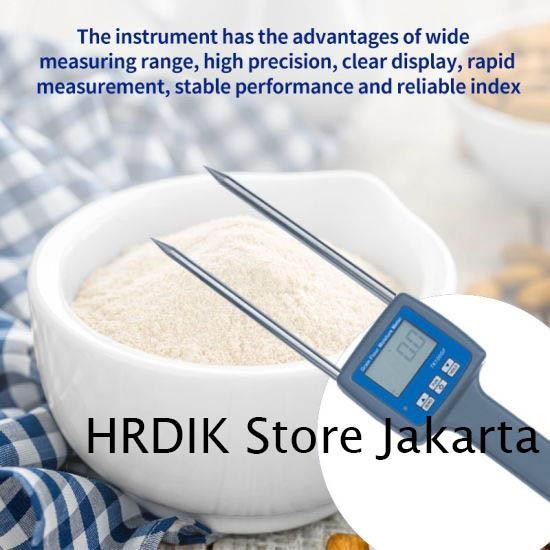 

Moisture Meter Tepung Powder TK100GF Flour MC Tester Corn Wheat Rice