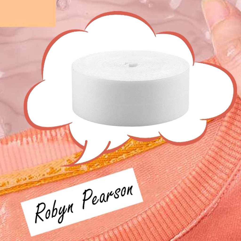 

Printed Iron-On Name Labels Clothing Labels Washable Fabric Tags Washable Clothing Label Fabric Tags For Jackets T -Shirts Pants