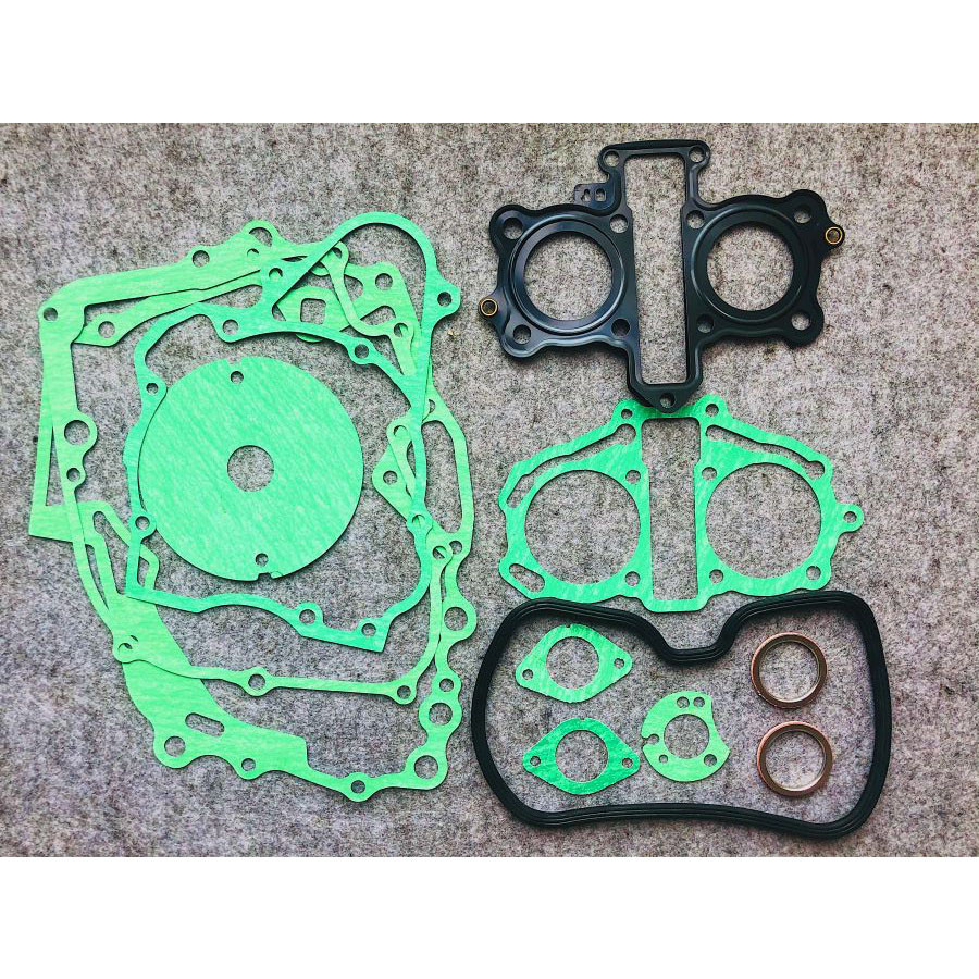 Motorcycle Engine Full Gasket For Honda CB 125 T T2 TB Twin 1978-1982 Head Base Gasket For Jinlun Te