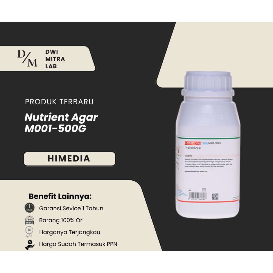 Nutrient Agar M001-500G, Himedia