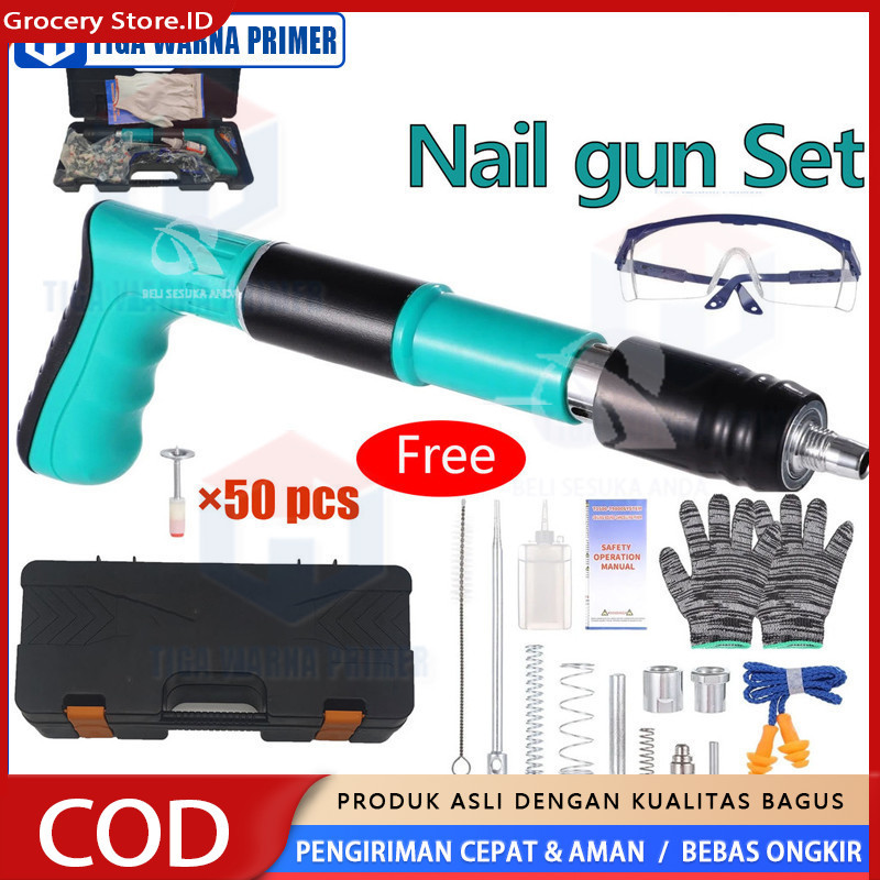 Pistol paku/paku tembak beton/Mini Stampset T500 paku tembak cordless beton kuku Dinding/ Mesin Stam