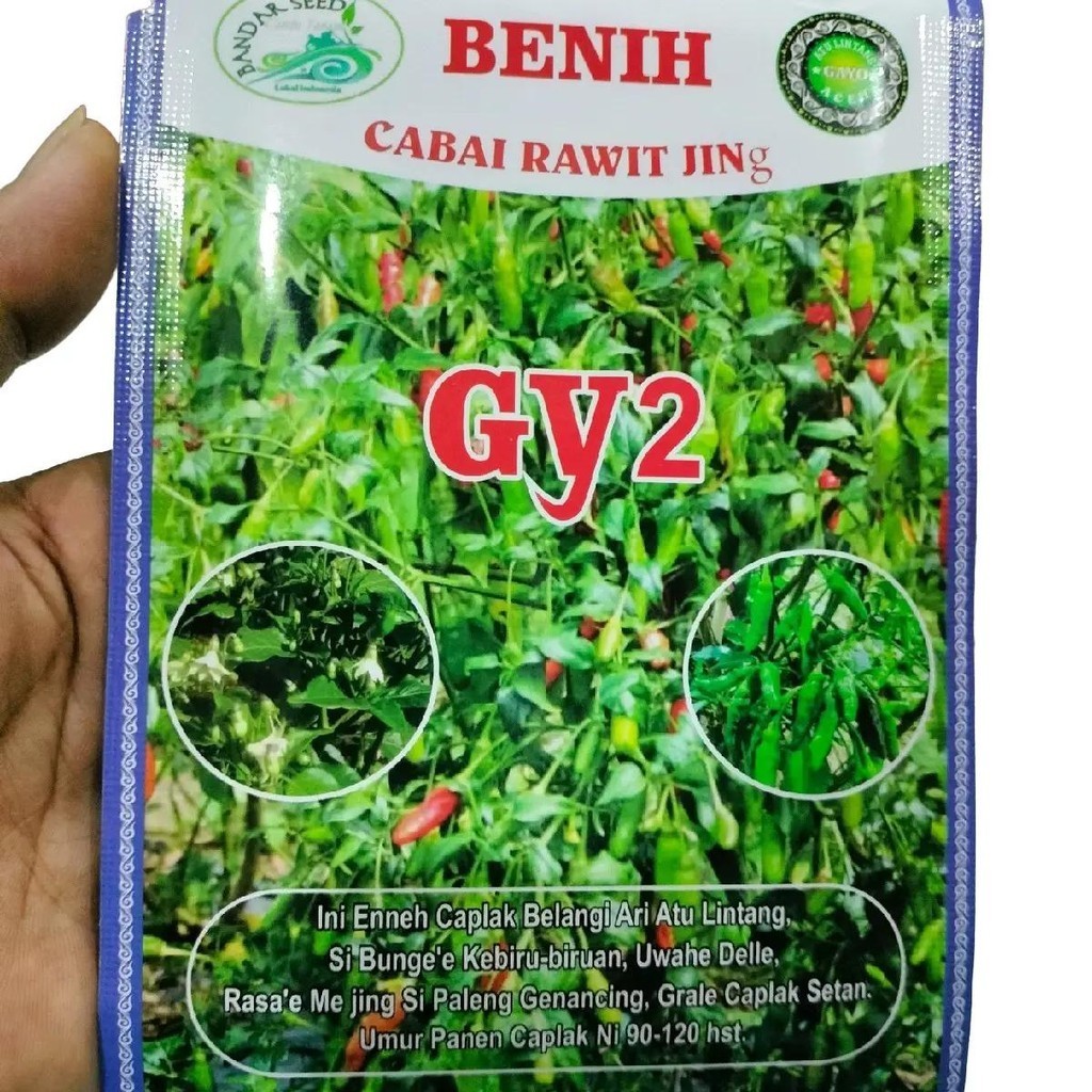 Cabe Rawit Hijau GY2 10gr Original Cabe Gayo Aceh Cabai