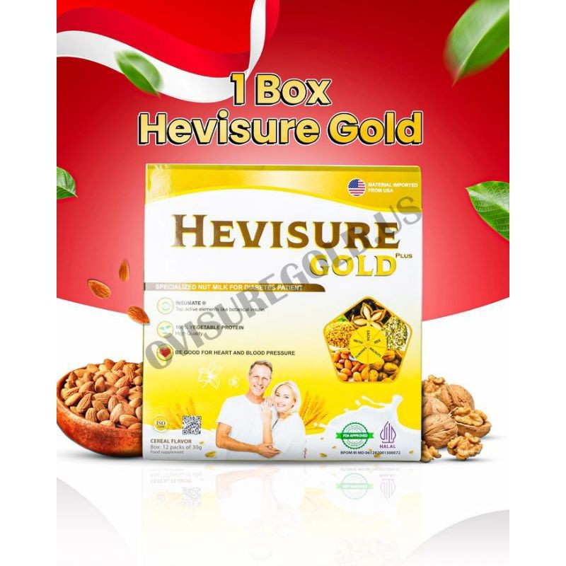 

HEVISURE GOLD SUSU OBAT DIABETES KENCING MANIS TURUNKAN KADAR GULA