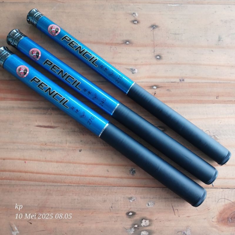 joran tegek carbon ros pendek (28cm) Haizhen Pencil