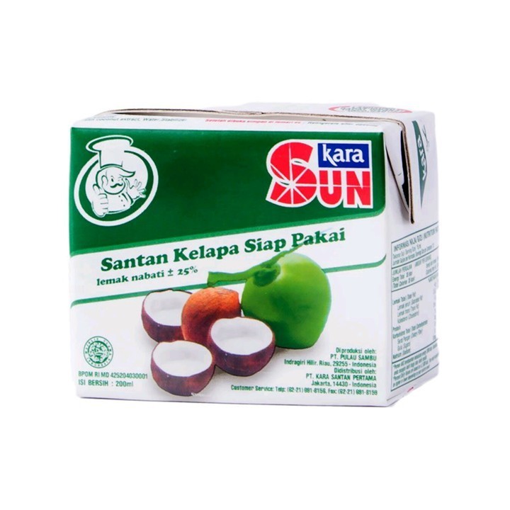 

Santan Sun Kara 200ml Dos ISI 12
