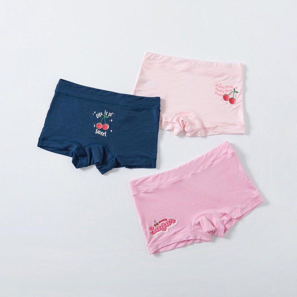 Young Curves Panty Kids Cherry Viscose Boxshort C24-100195