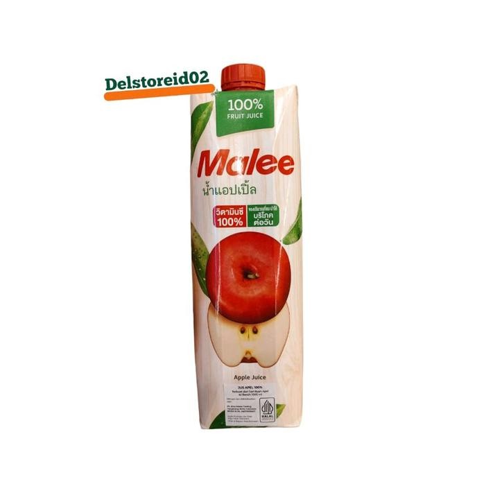 

Malee 100% fruit juice apple juice 1 liter/ 1000ml
