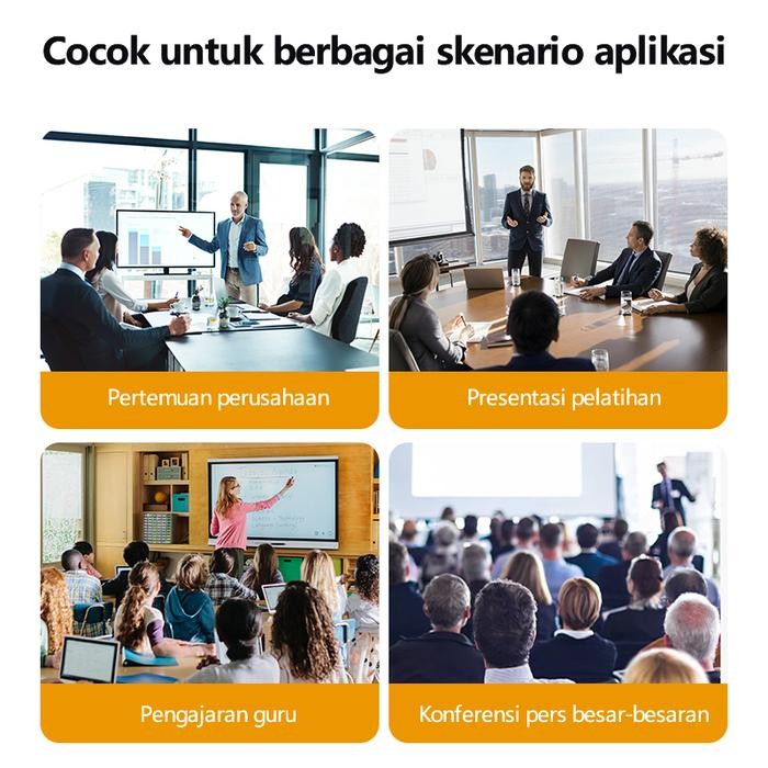 

【Pengisian type-c】NETPAC Laser Pointer Wireless Pointer Presentasi Presenter Rechargeable Type c Laser Remote Control Stationery - S10-Digital LED