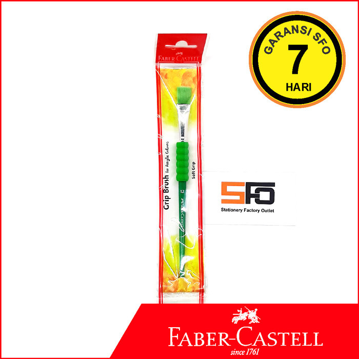 

Grip Brush Faber Castell Hijau (Kuas acrylic) - SFO Semarang Official