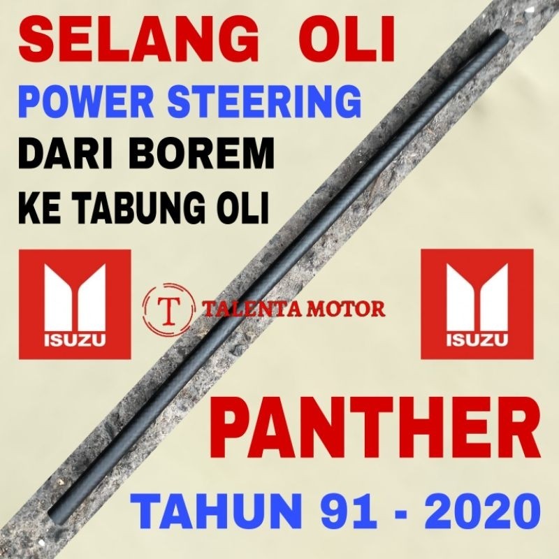 SELANG BALIK OLI POWER STEERING DARI PIPA BOREM KE TABUNG OLI PANTHER 2.3 + 2.5 + KAPSUL