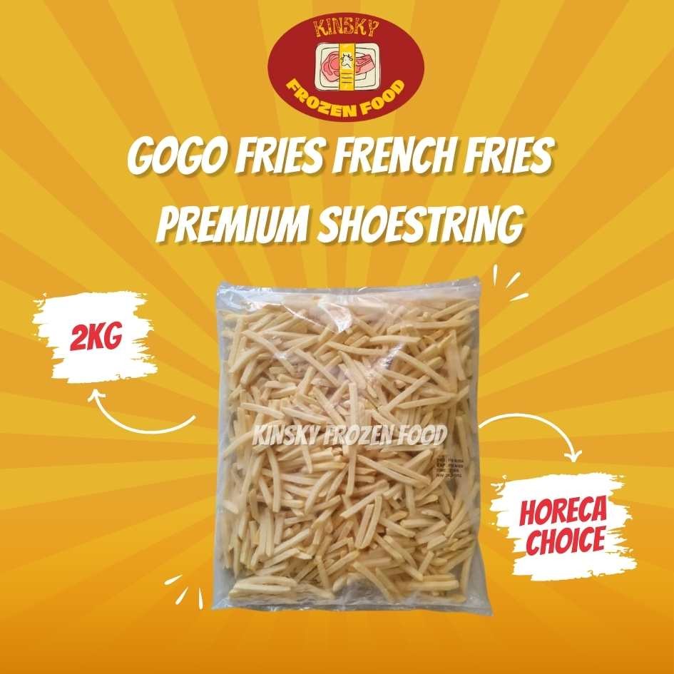 

GOGO FRENCH FRIES PREMIUM SHOESTRING 2KG