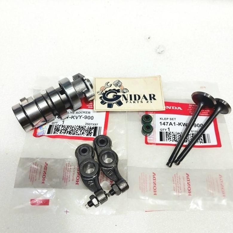 . Paket Noken As + Platuk Klep + Klep Set + Sil Klep Beat Karbu Spacy Karbu Scoopy Karbu KVY