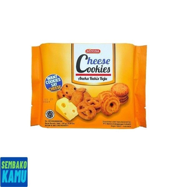 

Serena Cheese Cookies 150 gr - Biskuit