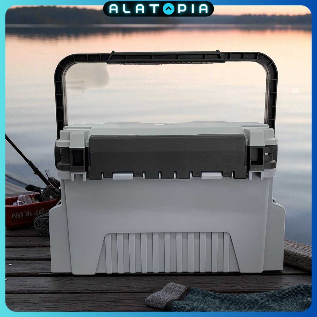 TaffSPORT Kotak Perkakas Pancing Fishing Tackle Box Double Layer - JF-31