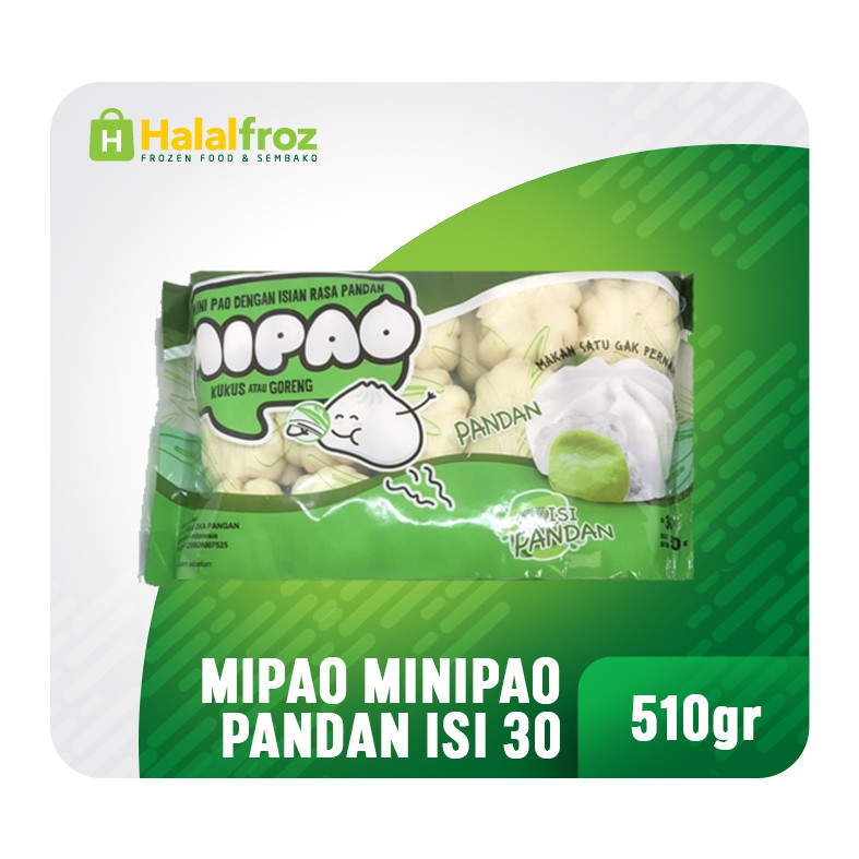 

Mipao Minipao Pandan isi 30 (12s)