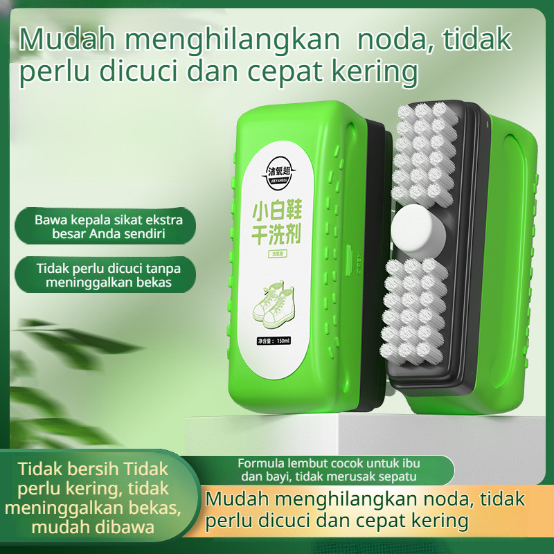 ✨COD✨Pembersih Sepatu Putih /Pembersih Pemutih Sepatu/Tanpa Cuci Busa Pembersih Kering Sepatu dengan