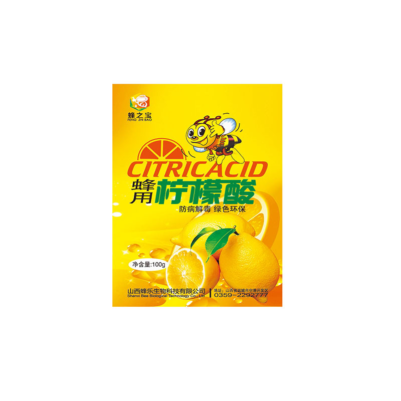 

Basic Bee Nutrition High Quality Bee Medicine Citric acid 100g Prevention of bee tripe disease