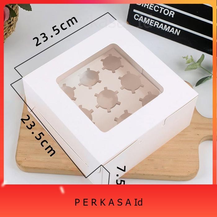 isi 10-Dus cupcake isi 9, box cupcake isi 9, dus muffin, box muffin - Dus cupcake 9