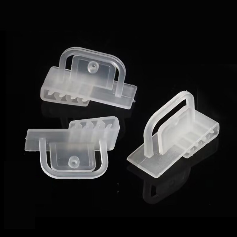 

200pcs Supermarket Shelf Label Sign Holder Card Clamp Poster Hanger Plastic Grip Promotion Sale Price Tag Info Ticket Snap