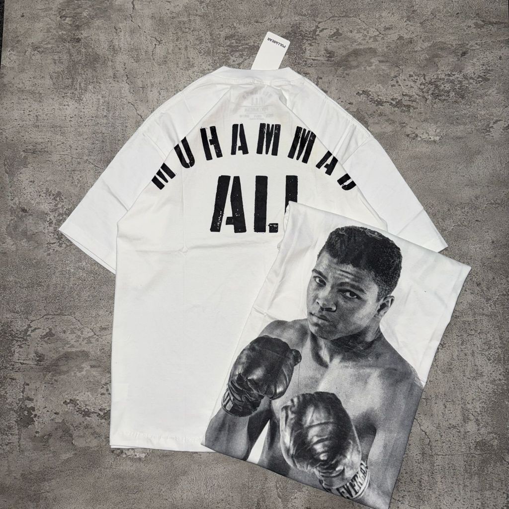 Baju Kaos Pull&Bear MUHAMMAD ALI - T Shirt Vintage Muhammad Ali