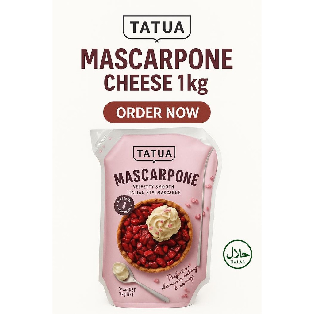 

PROMO! Tatua Mascarpone Cheese 1kg