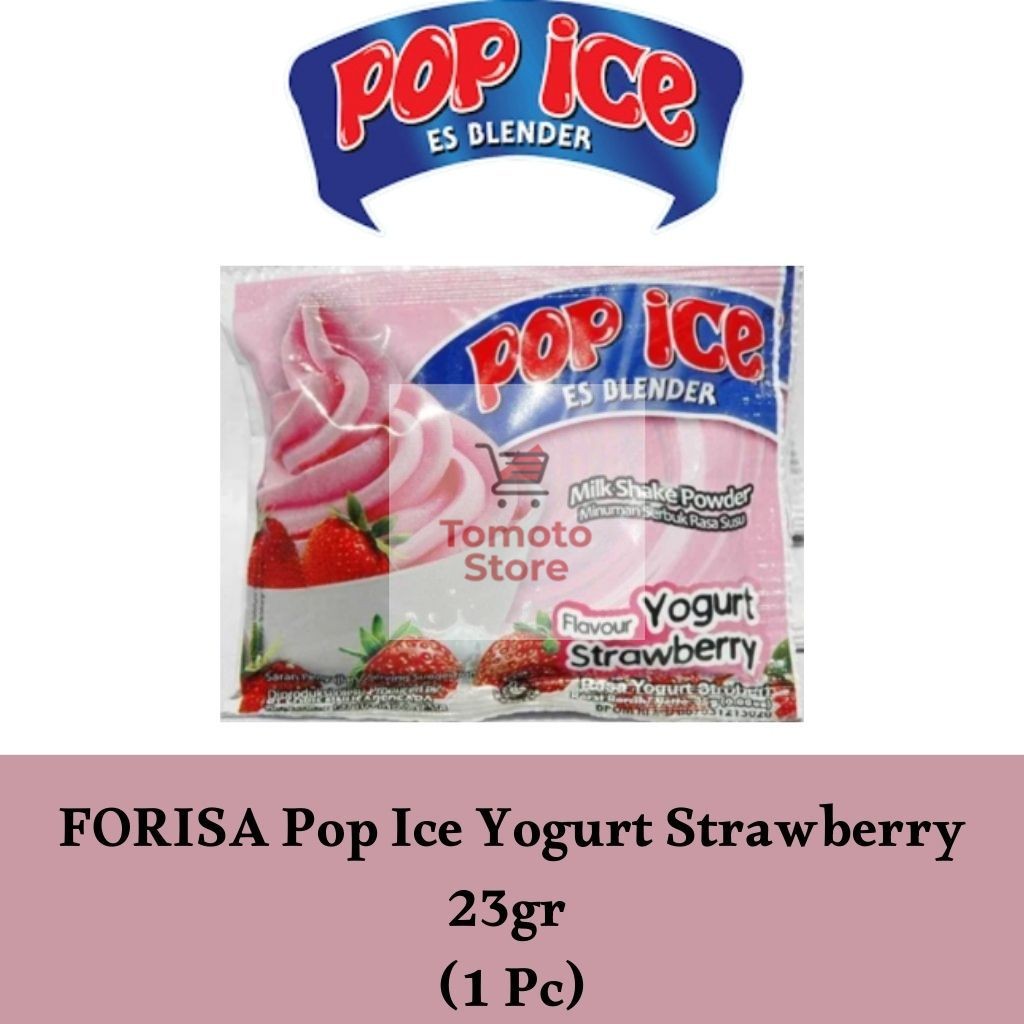 

✨ TOMOTOSTORE ✨ FORISA Pop Ice Blender Reguler 23 gr - Yogurt Strawberry