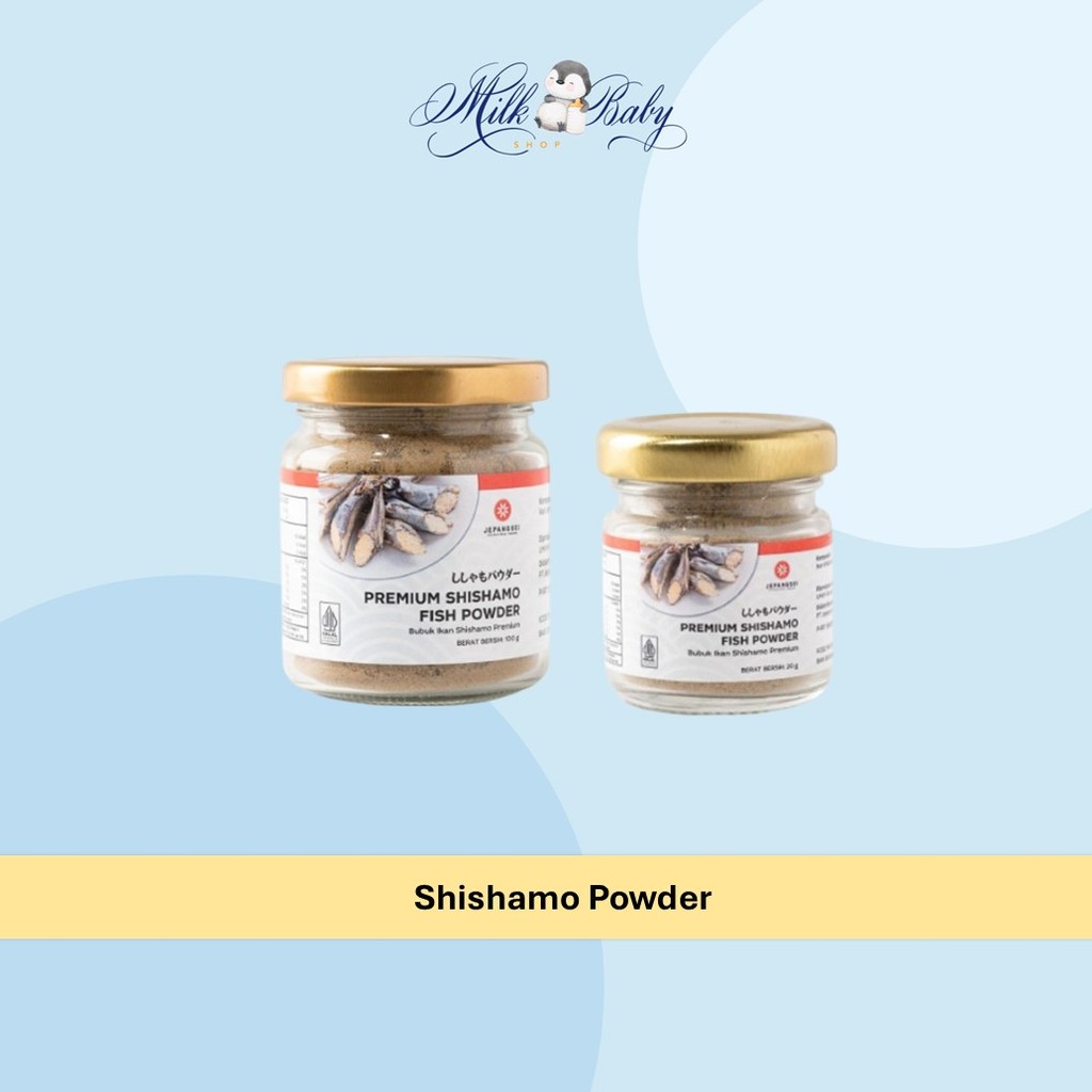 

Shishamo Powder - Jepangsei Premium Bubuk Ikan Shishamo
