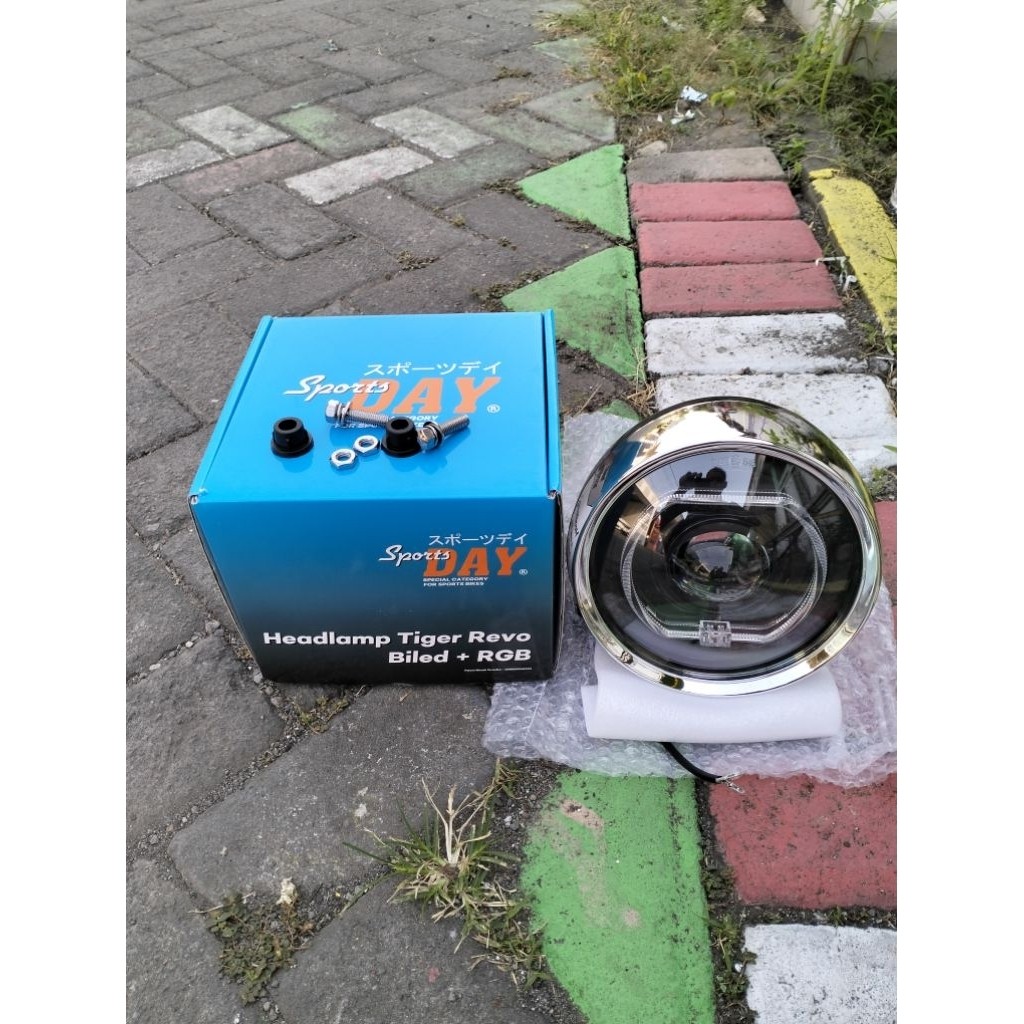 LAMPU DAYMAKER PROJIE BILED LED SET BATOK LAMPU TIGER REVO TIREV LAMPU TIGER BARONG RGB