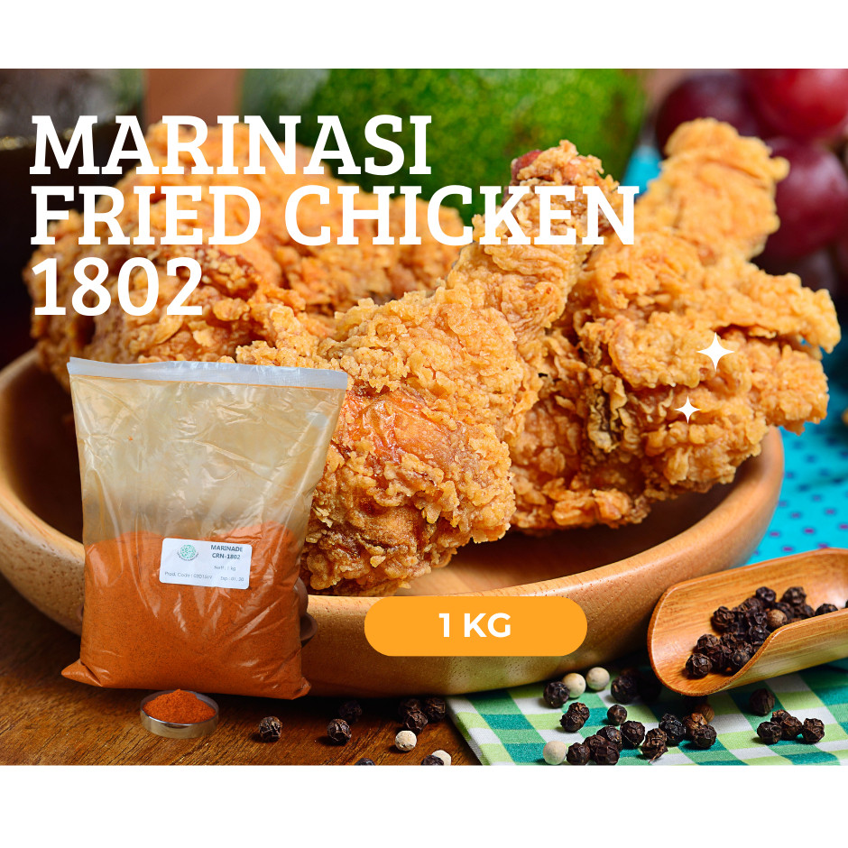 

Bumbu Marinasi Ayam 1802 , Kemasan 1 Kg