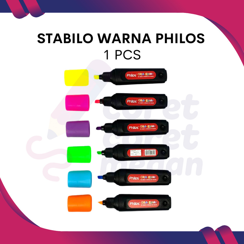 

STABILO PHILOS BRIGHTCOLORS PER PCS