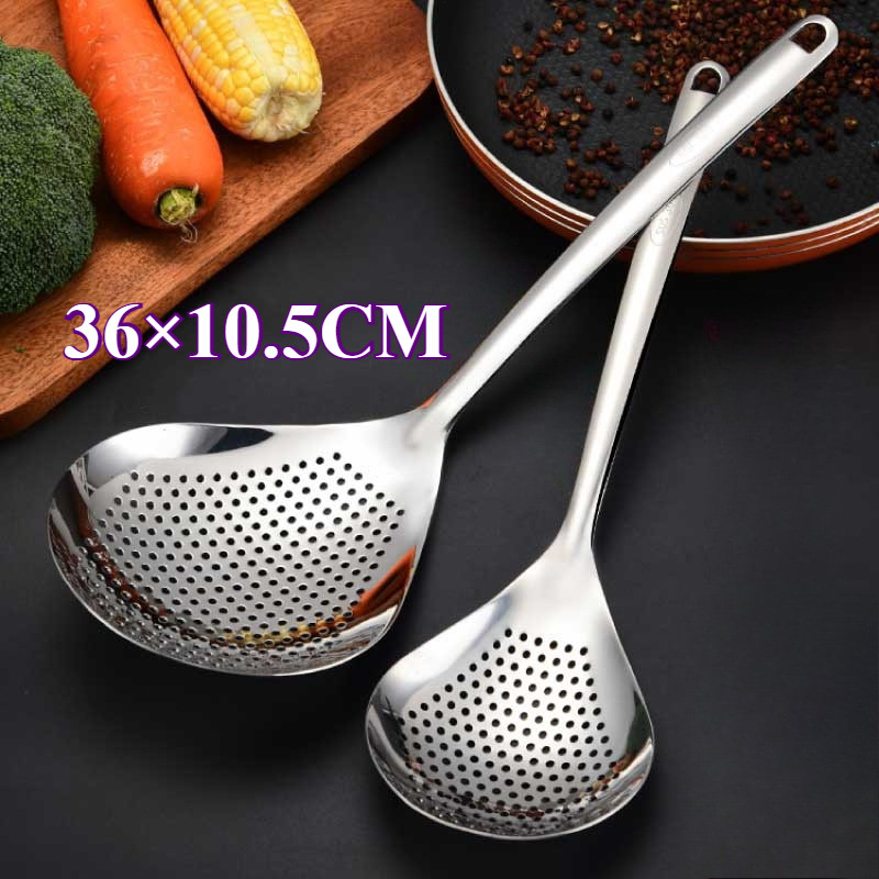 Strainer Saringan Sup Sendok Saringan Mie Jumbo Tirisan Sayur Serokan Masak Gorengan Stenlis
