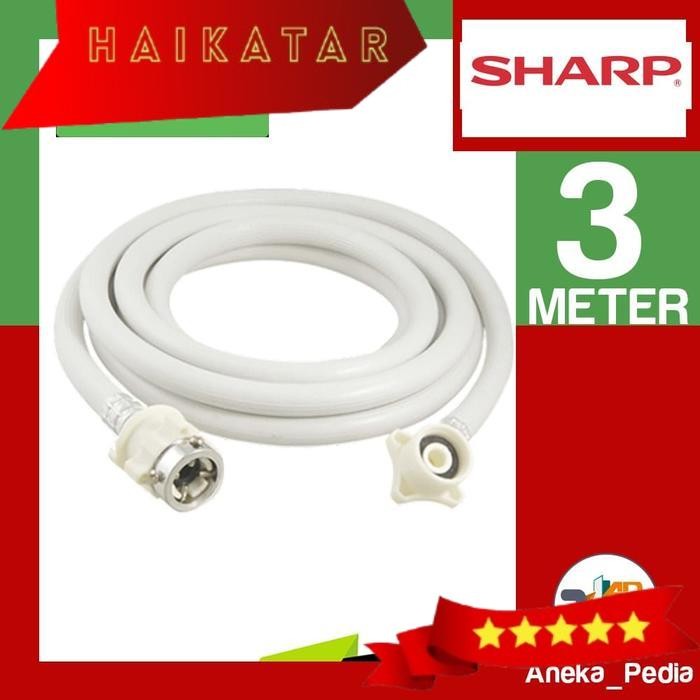 [3 Meter] Selang Water Inlet Masuk Air Mesin Cuci Sharp