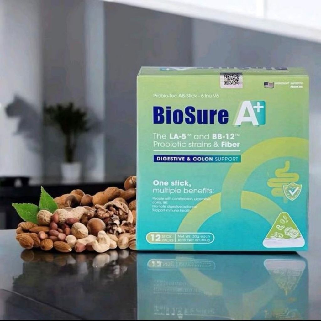

BIOSURE MILK SUSU ASLI OBAT USUS BESAR MAAG KRONIS GERD PARASIT AMBEIEN BERDARAH