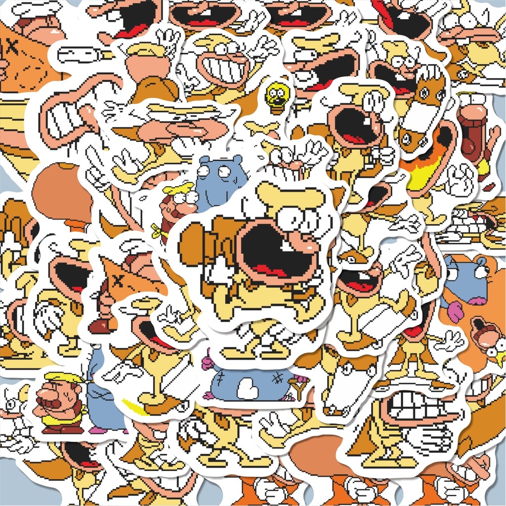 

100PCS Lucu Stiker Pizza Tower V4 Stiker Aesthetic Stiker Anti Air Stikers Berperekat Waterproof sticker decal buat Motor Helm Buku Journal Koper Casing HP Laptop Botol Minum Hadiah anak