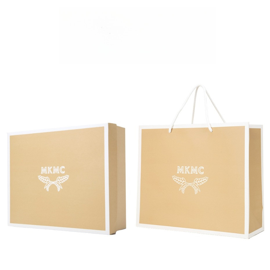 

CHARM Paper Bag + Box Vintage Kantong Dus Set Gif Bag Box Sovenir Pesta Hadiah Kado COD