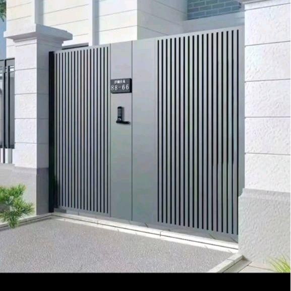 Pagar minimalis modern bahan premium anti karat dan bergaransi pagar besi minimalis mewah