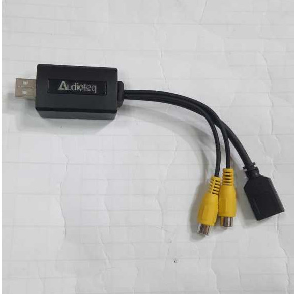 Kabel Adaptor dongle USB Audioteq video out head unit android - FlazzAudio